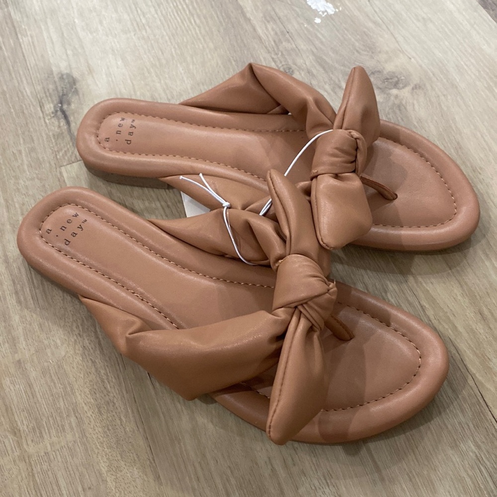 NEW Women’s A New Day Adley Bow Sandals